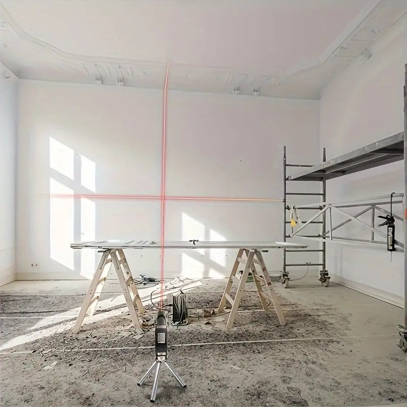 Multi-functional Infrared Laser Level & Measuring Tape, with Tripod