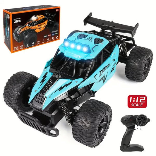 Alloy shell high-speed RC car, 2.4GHz wireless remote control, 25Km/h