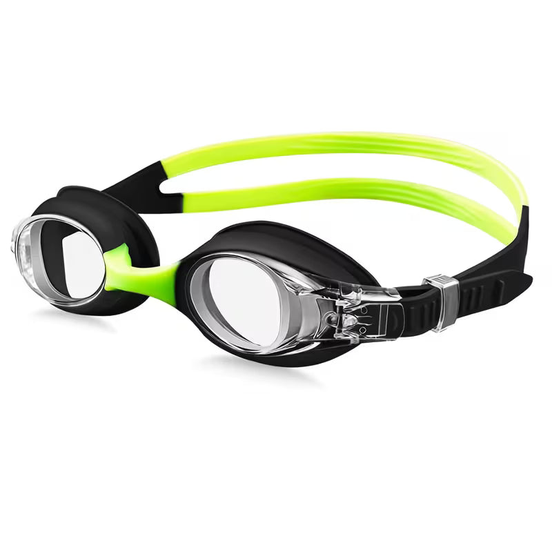 Swimming Goggles For Kids, Anti Fog & Clear Vision, No Leaking, Quick Adjustable Strap, Age 3-12 Years Old
