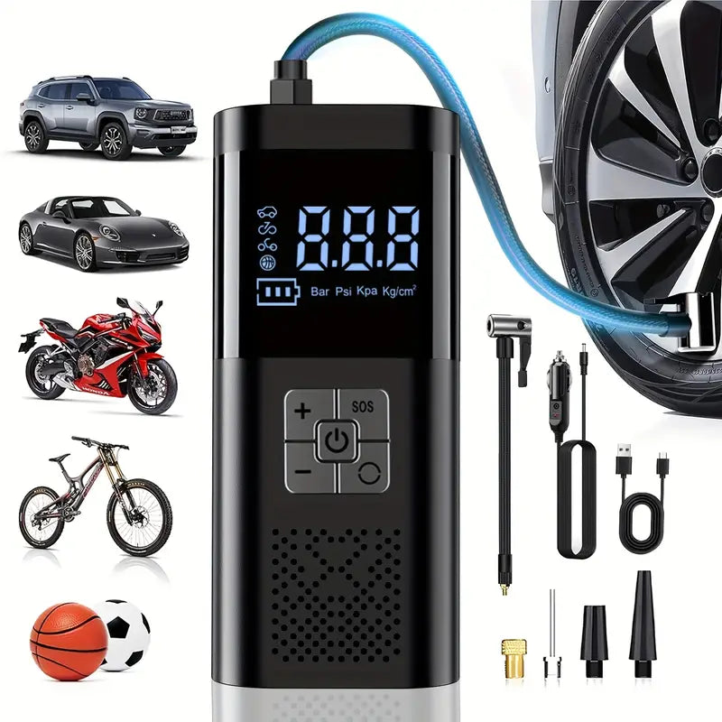 Portable Tire Inflator Pump