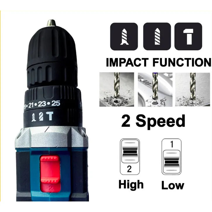 Makita Impact Battery Drill with Two batteries