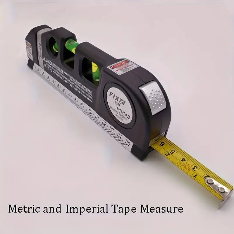 Multi-functional Infrared Laser Level & Measuring Tape, with Tripod