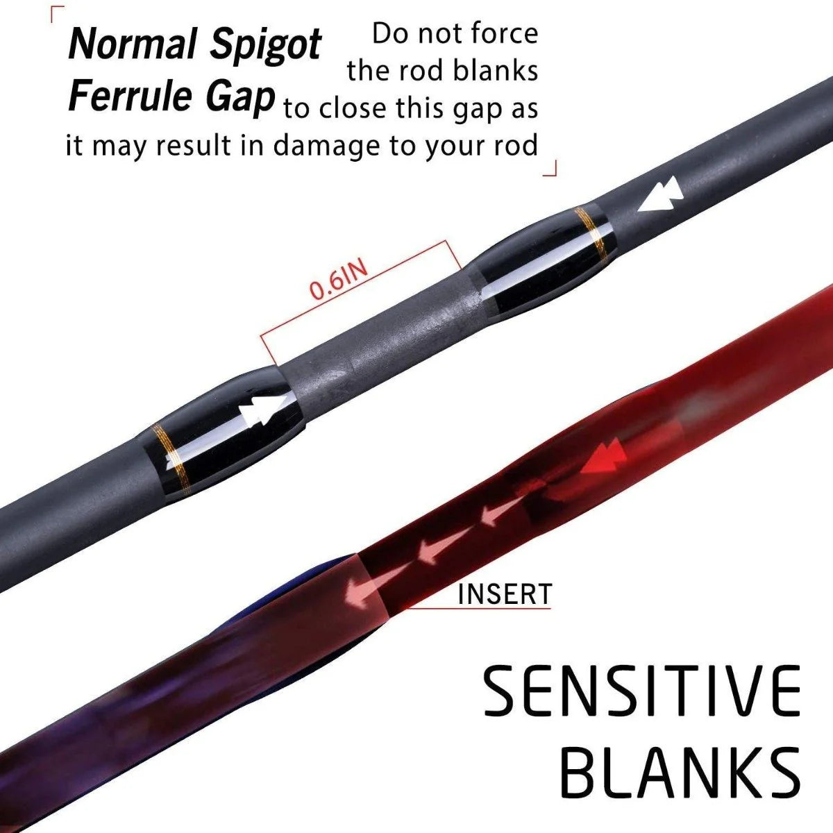 Goture Xceed 4-Piece Travel Spinning Rod