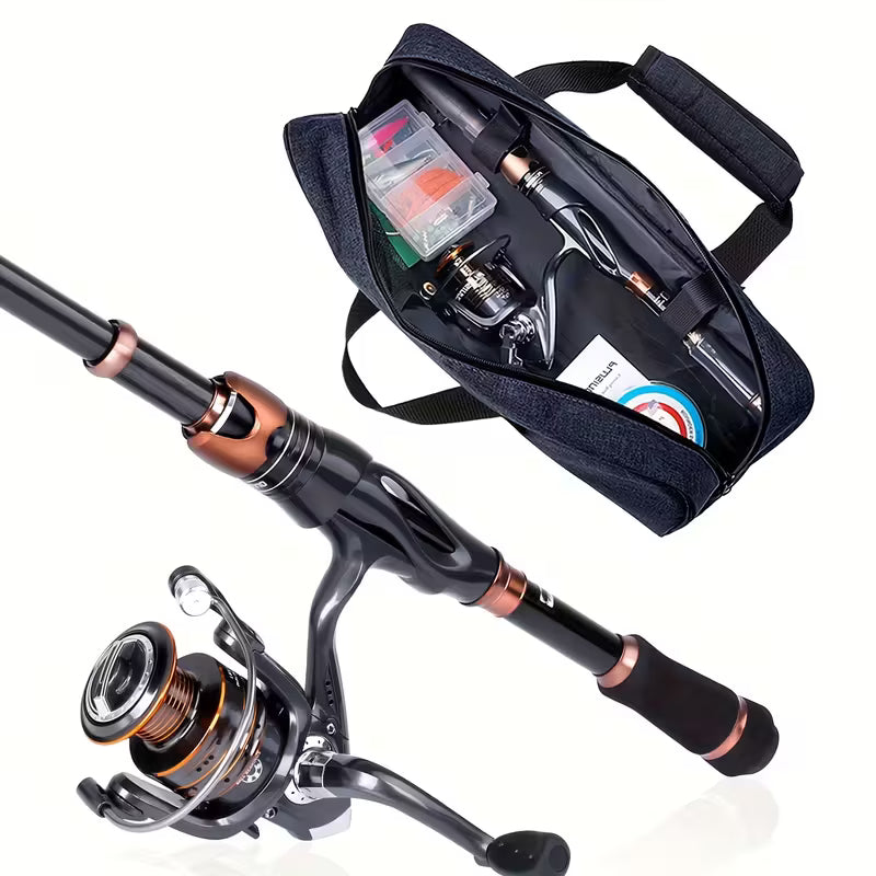 Plusinno Fishing Rod & Reel Combo Set 7 feet