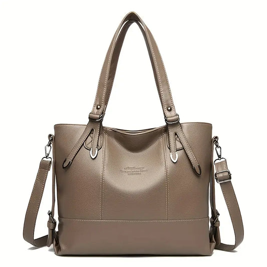 Premium Leather Tote Shoulder Bag