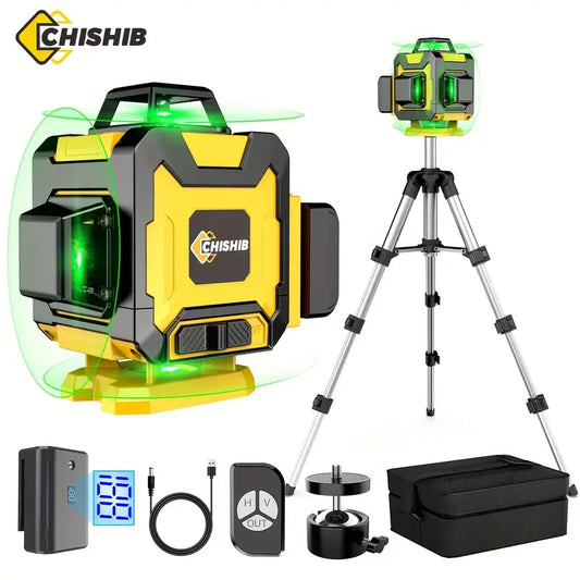 16-Line Laser Level with Stand and Remote
