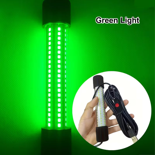 Underwater Fishing Light USB Green
