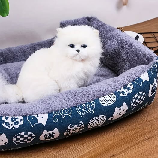 Rectangular Pet Bed Mat for Cats
