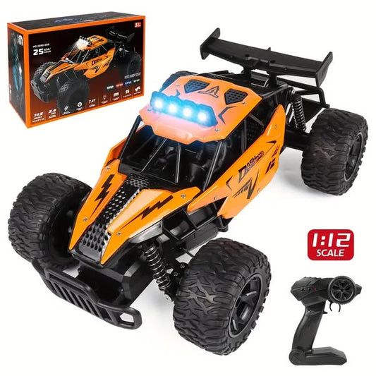 Alloy shell high-speed RC car, 2.4GHz wireless remote control, 25Km/h