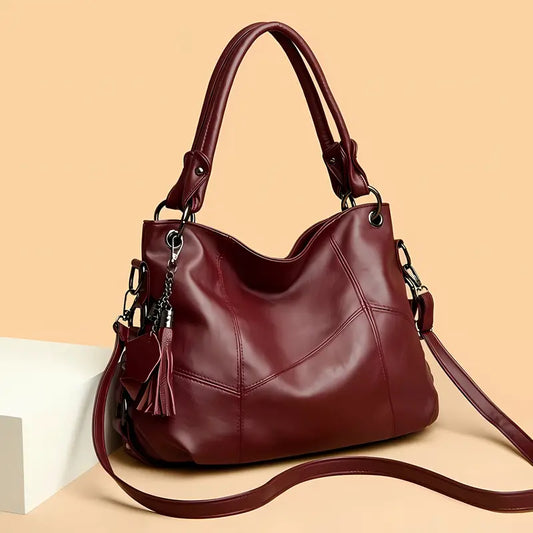 Premium Genuine Leather Women's Tote Bag