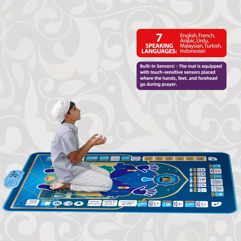 Interactive Kids Prayer Mat Touch-Sensitive Voice Guidance