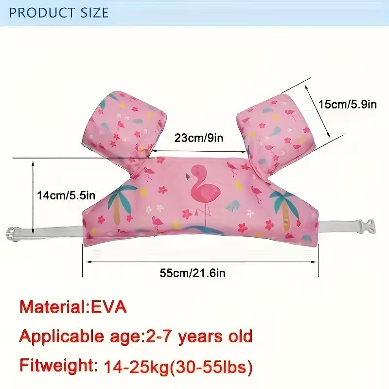 Children's Swim Vest with Quick-Release Buckle