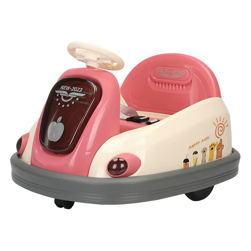 Children Electric 4-Wheel Ride on Bumper Car 360deg spin