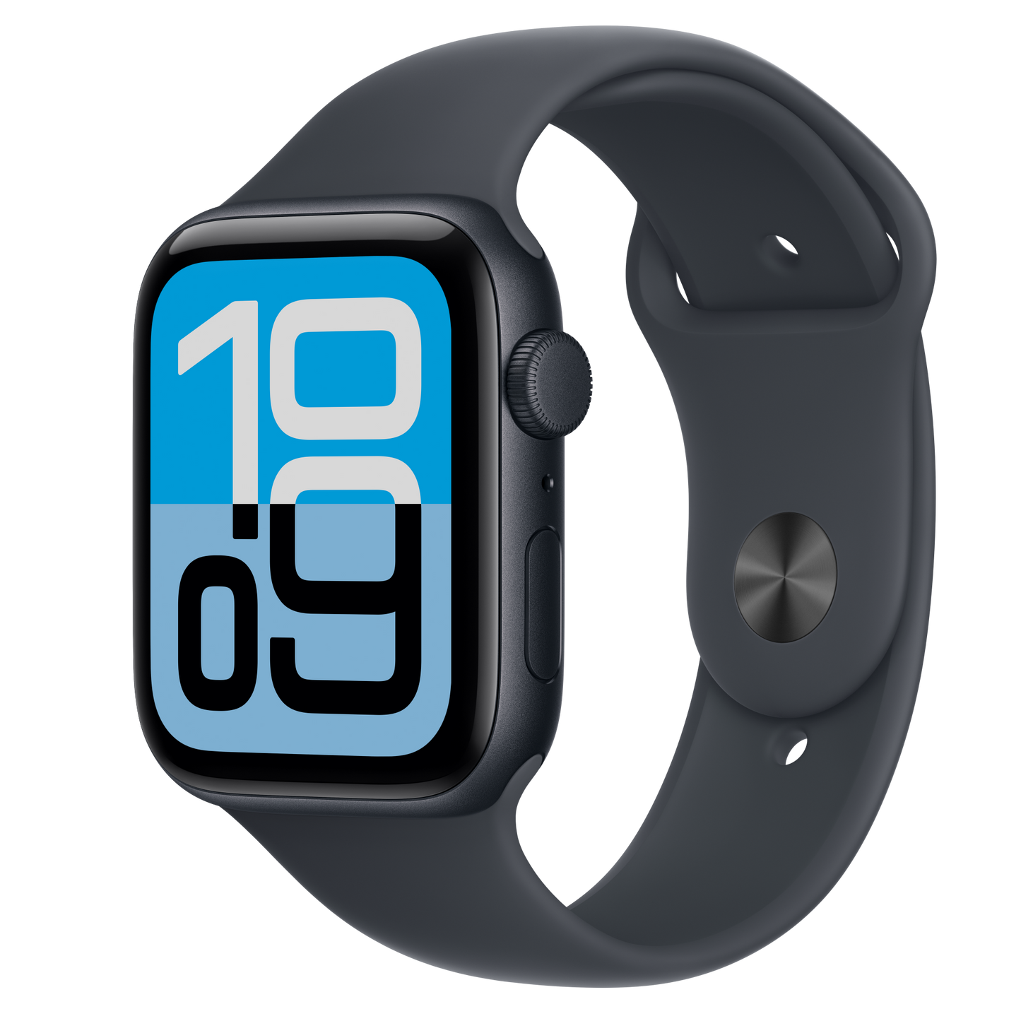 Apple Watch SE 3 [GPS 44mm] Smartwatch with Midnight Aluminum Case with Midnight Sport Band - M/L