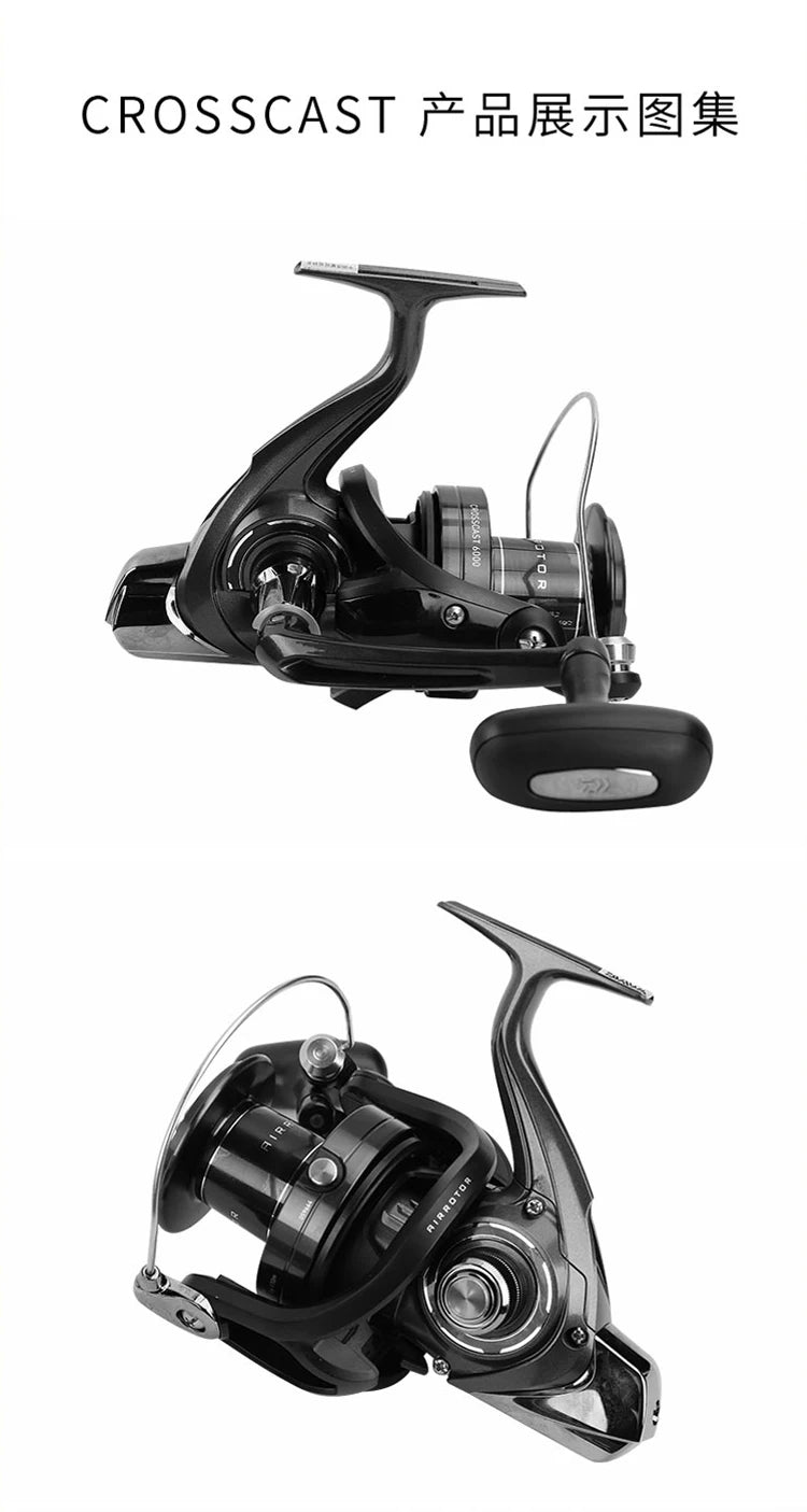 DAIWA CROSSCAST Spinning Fishing Reel 4500 Max Drag 15kg