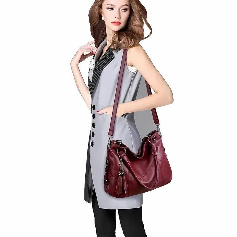 Premium Genuine Leather Women's Tote Bag