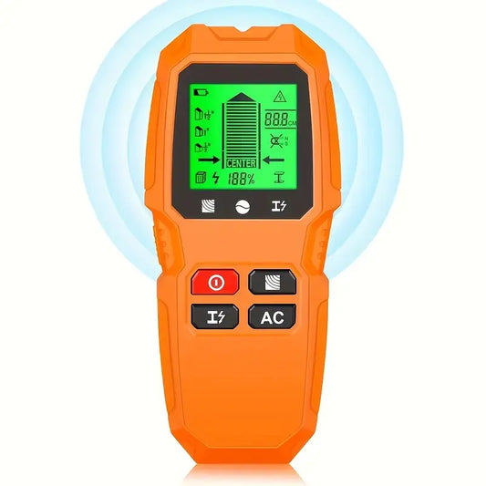 5-in-1 Wall Scanner – Stud Finder, Metal & Live Wire Detector