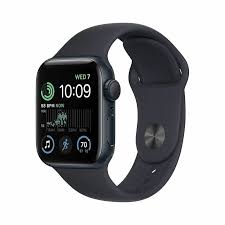 Apple Watch SE 3 [GPS 44mm] Smartwatch with Midnight Aluminum Case with Midnight Sport Band - M/L